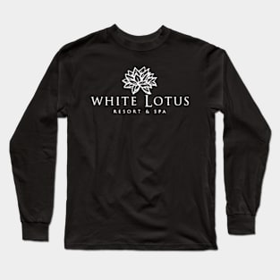 White Lotus Long Sleeve T-Shirt